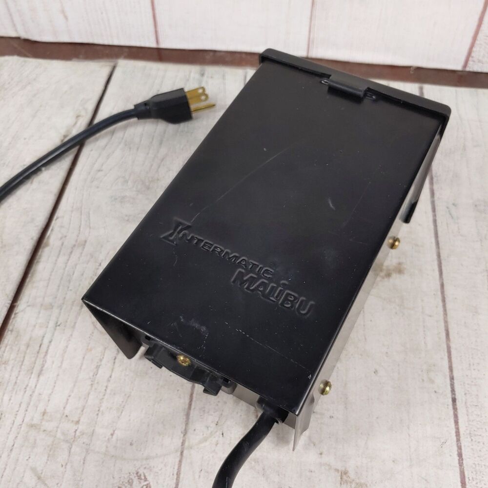 Malibu Intermatic 44 Watt LV361T Low Voltage Lighting Transformer Timer - TESTED